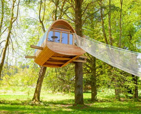 Cabane Astrabane de 10m² suspendue